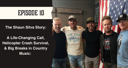 A Life-Changing Call, Helicopter Crash Survival, & Big Breaks in Country Music: The Shaun Silva Story