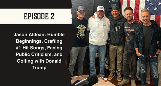 Try That In A Small Town Podcast Episode 2: Jason Aldean: Humble Beginnings, Crafting #1 Hit Songs, Facing Public Criticism, and Golfing with Donald Trump